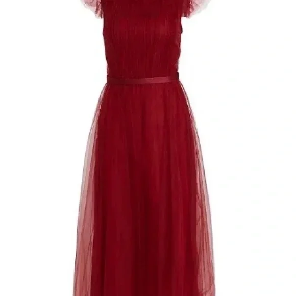 Jason Wu Collection tulle fit and flare midi dress
